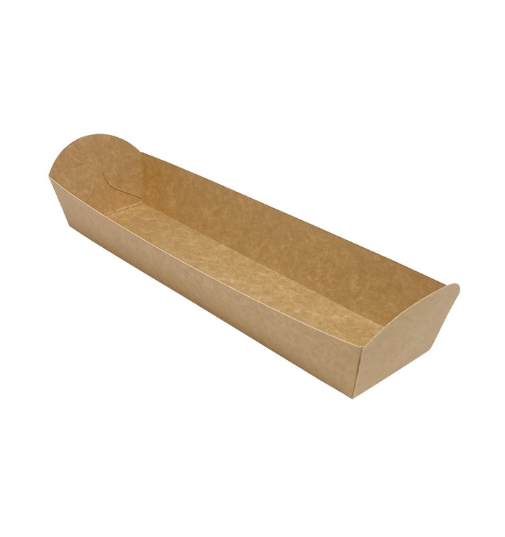 Podkładka pod Zapiekankę Kraft 500ml 24,8x6cm (500 Uds)