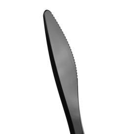 Nóż Plastikowi Luxuri Czarni 175 mm (2000 Sztuk)
