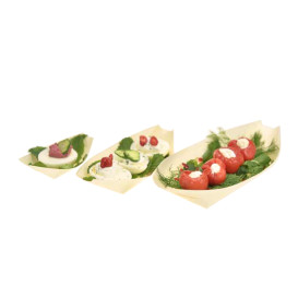 Pine Leaf Tray 22,5x11x3cm (50 Units) 