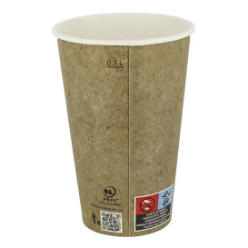 Kubki Papierowe 12Oz/360ml Kraft Ø8,0cm (1.100 Sztuk)