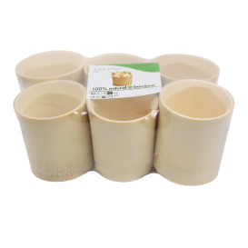 Bamboo Tasting Cup Small size 5,8x6,2x6cm (60 Units)