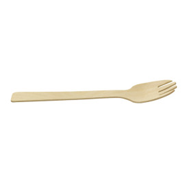 Widelczyki Spork Drewniane 10,5cm (100 Sztuk)