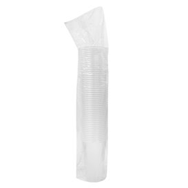 Kubki Plastikowe PP Przezroczyste 375ml Ø8,0cm (1702 Sztuk)