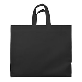 Non-Woven PREMIUM Bag with Short Handles Black 45+20x40cm (25 Units)