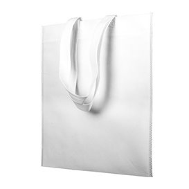 Non-Woven Bag with Short Handles Yellow 38x42cm (25 Units)