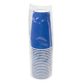 Kubek kartonowy „Colours” Blue 600ml Ø9,4cm (20 Sztuk)