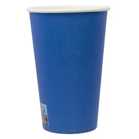 Kubek kartonowy „Colours” Blue 600ml Ø9,4cm (320 Sztuk)