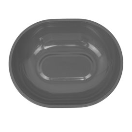 Miska wielokrotnego użytku PP Bio Grey „Revolve” Owal 1000ml 22x17,4x5cm (144 sztuk)