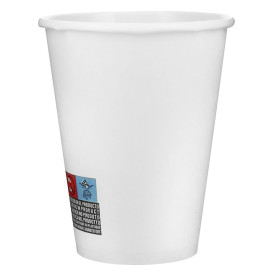 Kubki Papierowe 12 Oz/360ml Białe Ø8,9cm (40 Sztuk)