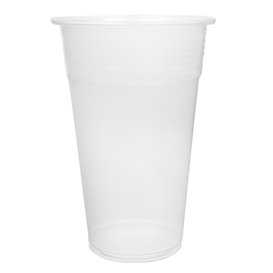 Kubek Plastikowy Wielokrotnego Użytku Przezroczysty 550ml Ø9,0cm (75 Sztuk)