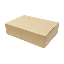 Pudełka Kraft Cukiernicze Kartonowe 18,2x13,6x5,2cm 500g (20 Sztuk)