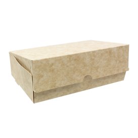 Pudełka Kraft Cukiernicze Kartonowe 17,5x11,5x4,7cm 250g (400 Sztuk)