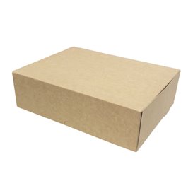 Pudełka Kraft Cukiernicze Kartonowe 20,4x15,8x6cm 1kg (20 Sztuk)