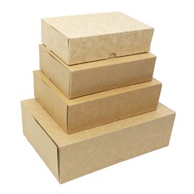 Pudełka Kraft Cukiernicze Kartonowe 17,5x11,5x4,7cm 250g (400 Sztuk)