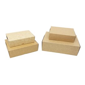 Pudełka Kraft Cukiernicze Kartonowe 17,5x11,5x4,7cm 250g (400 Sztuk)