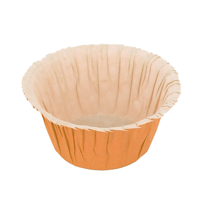 Formi do Cupcakes 4,9x3,8x7,5cm Orange 