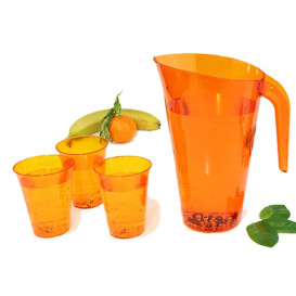 Dzbanek Plastikowy Orange Wielokrotnego Użytku 1.500 ml (1 Sztuk)