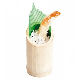 Bamboo Tasting Cup Truncated 5x9cm (10 Units)